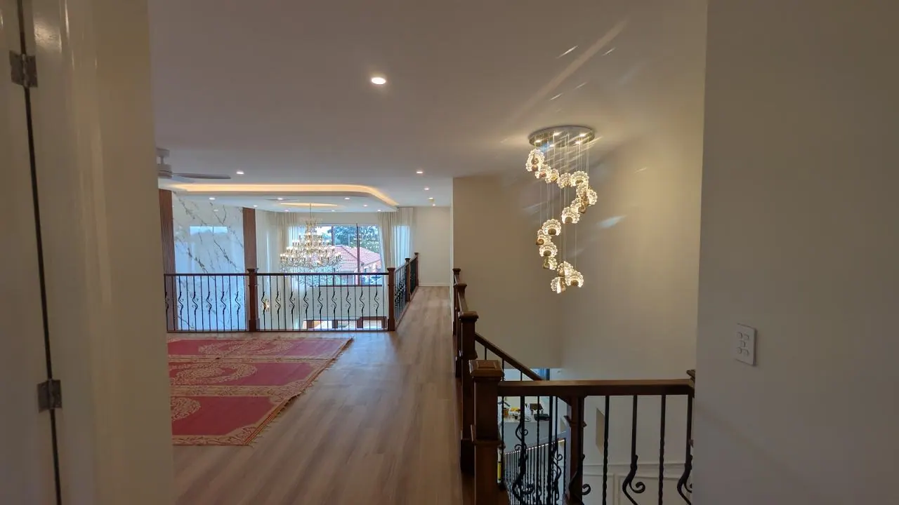 Completed Link Star interior
